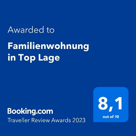 아파트 Familienwohnung In Top Lage *